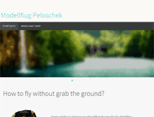 Tablet Screenshot of modellbau.peloschek.at